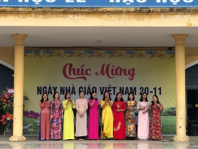 Chào mừng ngày Nhà giáo Việt Nam 20-11 của trường THCS Kiến Hưng