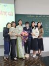 Tham gia hội thi Giáo viên giỏi cấp quận môn Hóa cô giáo: Lê Minh Thúy