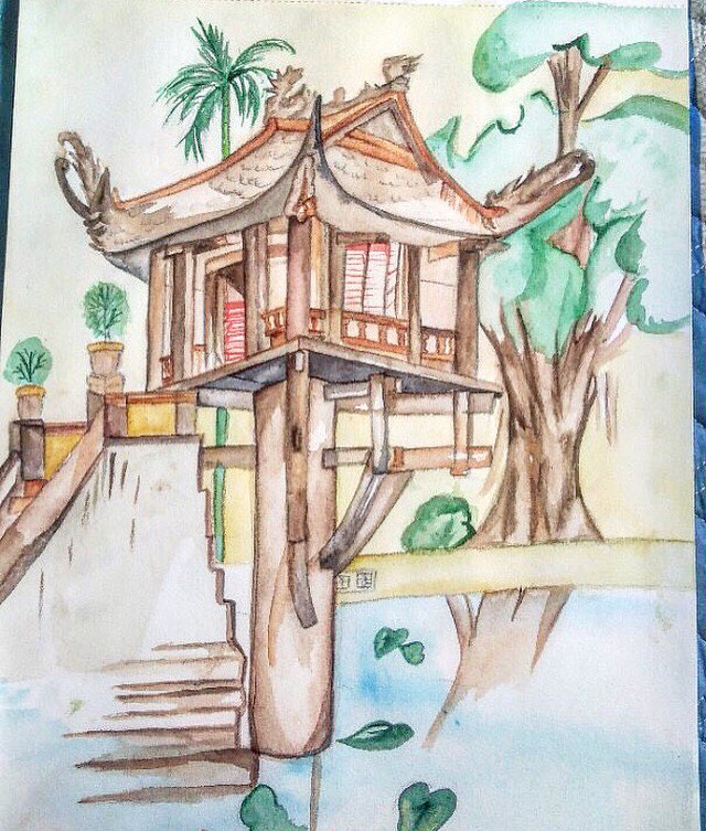 Bạn đã vẽ Hà Nội trở thành một tác phẩm nghệ thuật tuyệt vời nhất. Hãy thưởng thức bức tranh và tìm hiểu những điều thú vị về thành phố được thể hiện qua nét vẽ tuyệt đẹp của bạn.