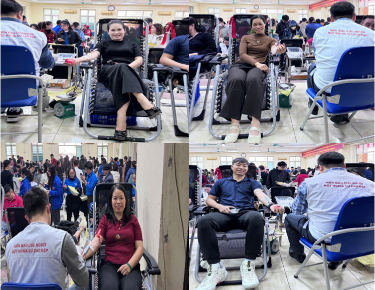 TRƯỜNG THCS KIẾN HƯNG TÍCH CỰC THAM GIA HIẾN MÁU TÌNH NGUYỆN ĐỢT 1 NĂM 2026