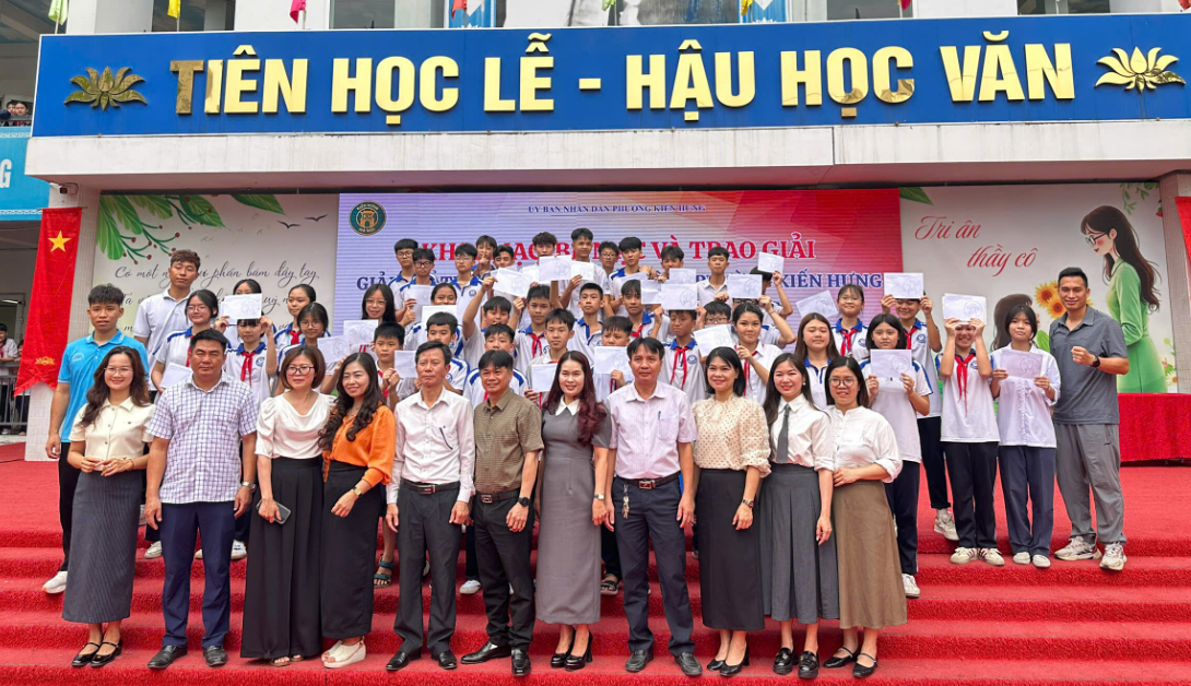 THÀNH TÍCH NỔI BẬT CỦA TRƯỜNG THCS KIẾN HƯNG TẠI GIẢI THỂ DỤC THỂ THAO PHƯỜNG KIẾN HƯNG NĂM 2026